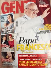 papa francesco autografo 