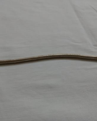 Bracciale metallo maglia a corda