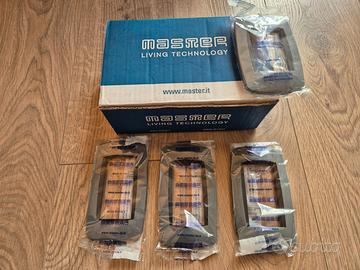 Placca master modo Grigio Soft (4 pezzi)