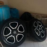 4 gomme + cerchi Smart forfour