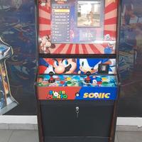 cabinato vintage da salagiochi bar multigioco jamm