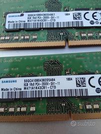 RAM DDR4 16GB (2x8GB) Samsung 2666MHz SODIMM