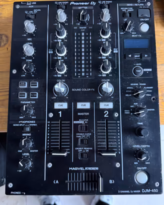 MIXER AUDIO DJ PIONEER DJ DJM-450 Black