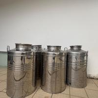 Fusto per olio acciaio inox 50 litri