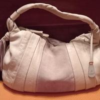 BORSA VERA PELLE BEIGE