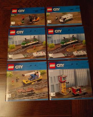 LEGO TRENO 60198 ISTRUZIONI DI MONTAGGIO