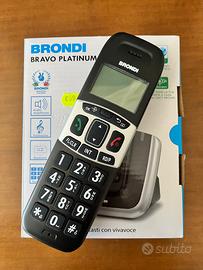 Telefono cordless BRONDI Bravo Platinum