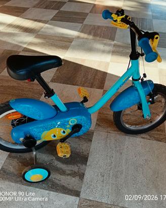 Bici con rotelle