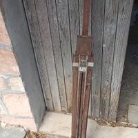 cavalletto vintage da pittore pieghevole