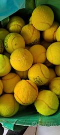 palline da tennis usate