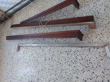 Mantovane per tende in legno