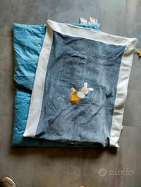 Piumino e copripiumino per lettino piccolo