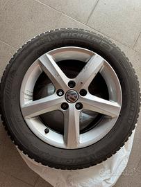 4x CERCHI 15" + GOMME INVERNALI: Volkswagen, AUDI.