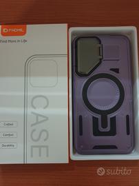 Cover Galaxy S23 Plus Viola MagSafe + Staffa