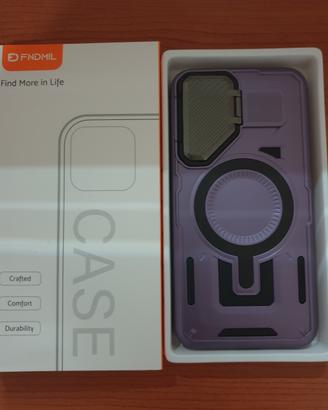 Cover Galaxy S23 Plus Viola MagSafe + Staffa