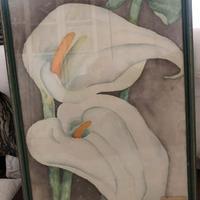 Quadri acquerelli con Cornice FIORI