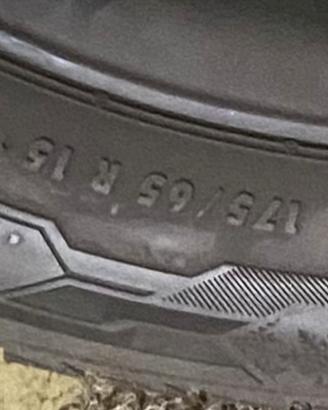 4 gomme 175 65 15 invernali da neve