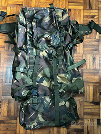 Zaino Bergen inglese originale in mimetica DPM