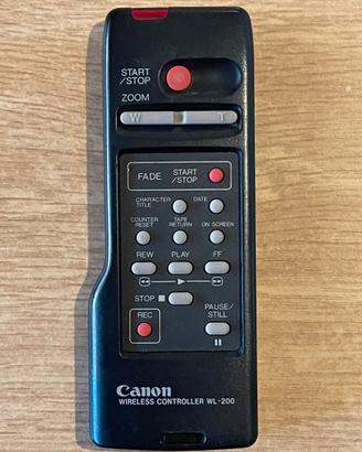 Telecomando per videocamera vintage Canon