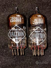 Valvole ECC801 12AT7 Black Plate Haltron England