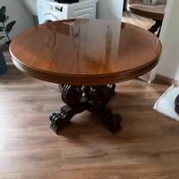 Tavolo rotondo allungabile