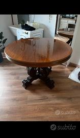 Tavolo rotondo allungabile