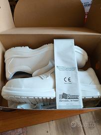 scarpe da lavoro U-Power bianche n 42 nuove
