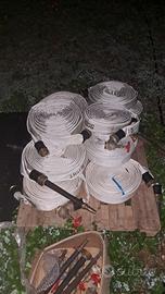 Manichette complete di lancia mai usati 50 luna