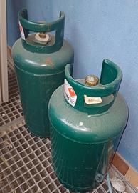 4 bombole gas vuote da 10 kg 