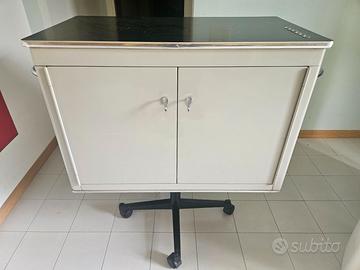 Mobiletto Medico Dentistico Vintage Anni '50/'60