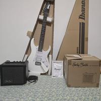 KIT CHITARRA ELETTRICA COMPLETO – Ibanez GRG140-WH