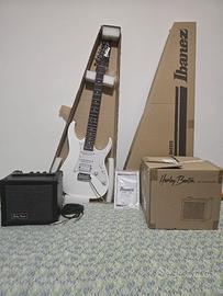 KIT CHITARRA ELETTRICA COMPLETO – Ibanez GRG140-WH