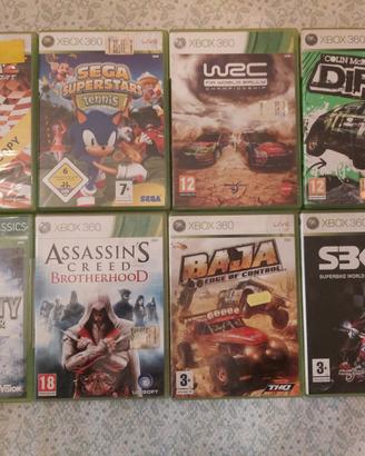 Lotto 8 Giochi per XBox 360