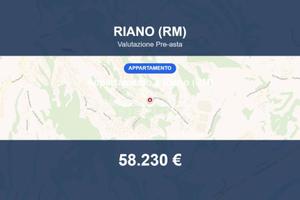 Immobile in asta di 79 m² con box auto a Riano
