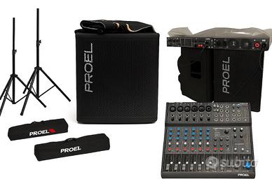 PRESTO IMPIANTO DJ PROEL CAPODANNO TERAMO