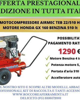 MOTOCOMPRESSORE AIRMEC TEB 22/510 HO
