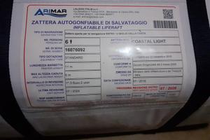 Zattera autogonfiabile per 6 persone