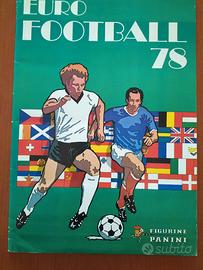 ALBUM CALCIATORI PANINI EURO FOOTBALL  1978