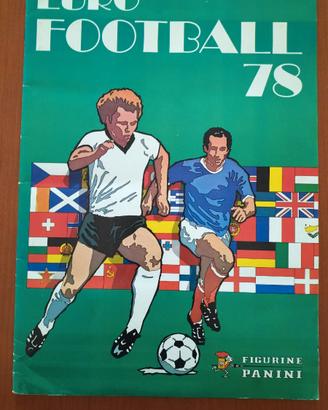 ALBUM CALCIATORI PANINI EURO FOOTBALL  1978
