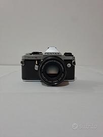 PENTAX ME Super + flash Sunpak