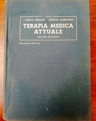 Libro antico di Medicina (1959)"Terapia Medica