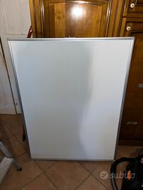 Lavagna bianca magnetica 90x120 double-side