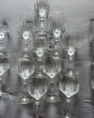 Servizio cristallo di Boemia incompleto