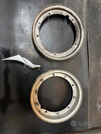 Cerchi vespa special piu portaruota di scorta