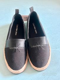 Espadrillas Calvin Klein Jeans Nere
