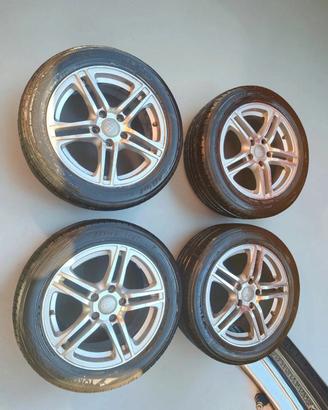 Cerchi in lega da 16 Audi A4 B7 2000 TDI 140 CV 20