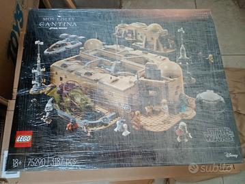 lego star wars 75290 cantina mos eisley sigillato 