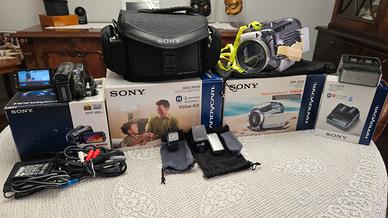 Videocamera  Sony HDR-SR12E  è  subacqueo SPK-HDC