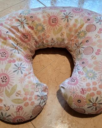 Cuscino allattamento Boppy sia rosa che celeste