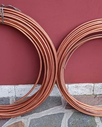 Tubo in rame  da 12 e da 10 mm (19,5kg totale)